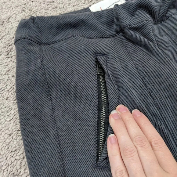 Anthropologie The Hiker Utility Leggings in Gray Cargo Style Ankle Pants XS - Picture 5 of 10